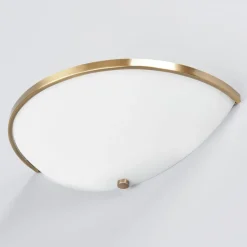 Stijlvolle wandlamp TALYA in oud-messingdecor