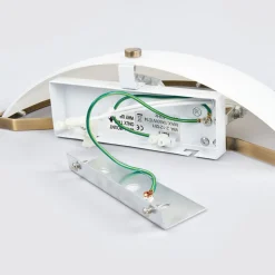 Stijlvolle wandlamp TALYA in oud-messingdecor