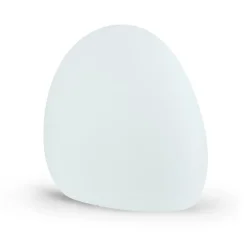 Stone L buitenlamp, 80 x 65 cm, wit, kunststof, IP44