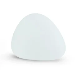 Stone S buitenlamp, 45 x 30 cm, wit, kunststof, IP44