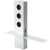 Stopcontacttoren per 3 Power met USB en legbord