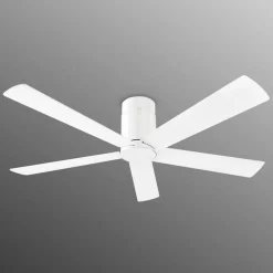 Strak ontworpen plafondventilator Rodas - wit