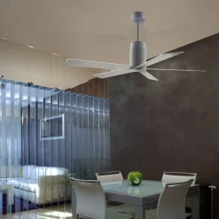 Strak ontworpen plafondventilator Rodas - wit