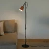 Studio vloerlamp, roze/zwart, staal, hoogte 132,5 cm