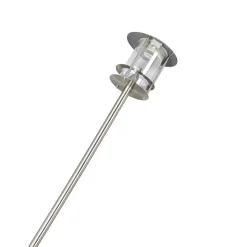 Sumaya - Roestvrijstalen LED lamp op zonne-energie