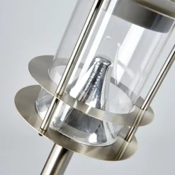 Sumaya - Roestvrijstalen LED lamp op zonne-energie