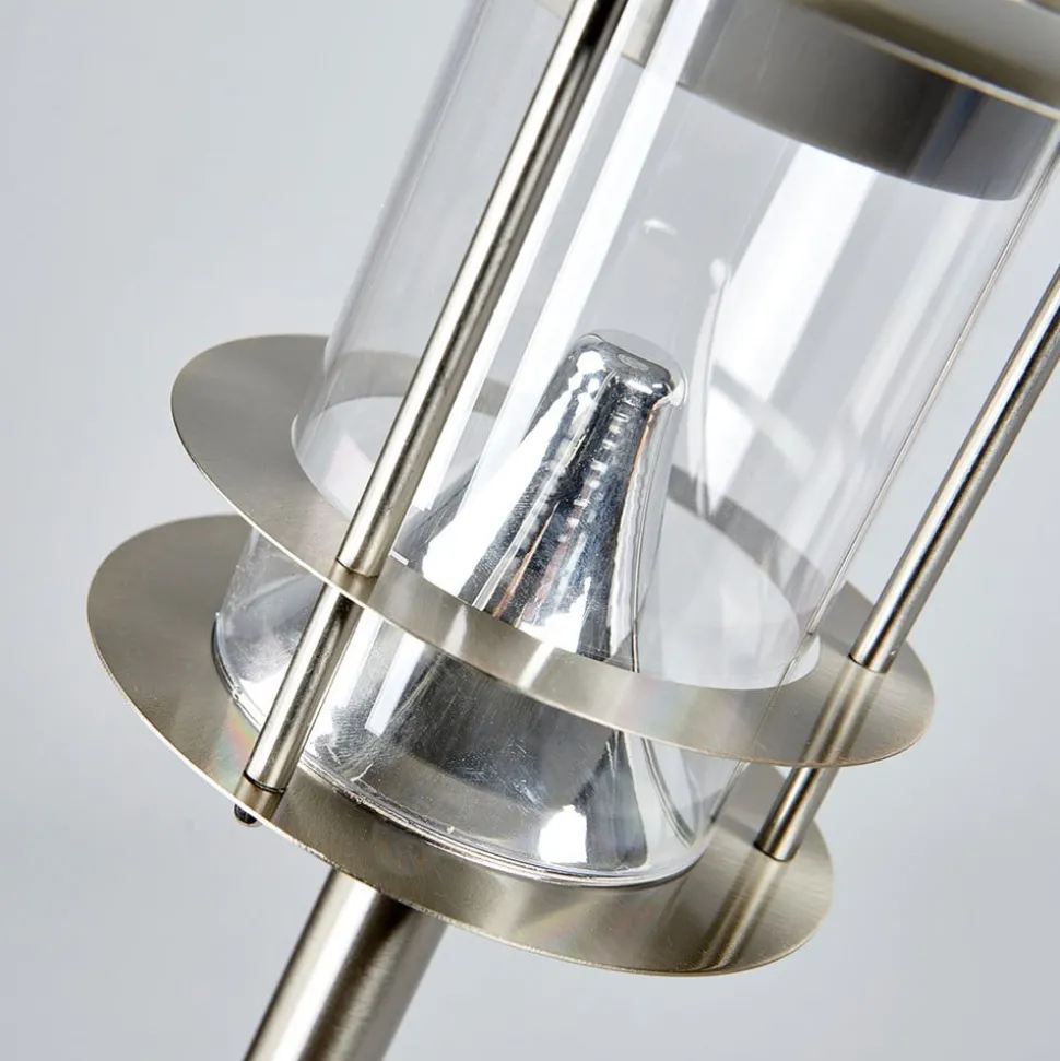 Sumaya - Roestvrijstalen LED lamp op zonne-energie