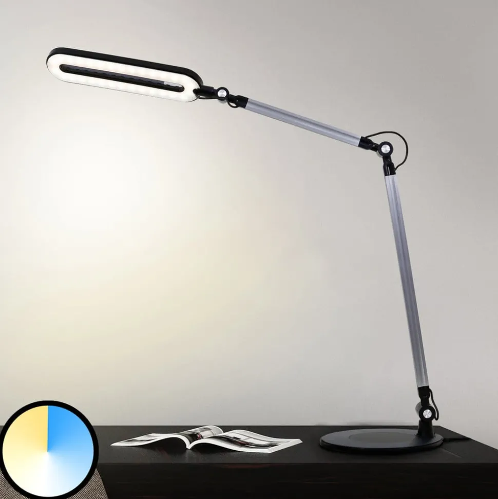 Swan LED tafellamp, CCT, dimbaar