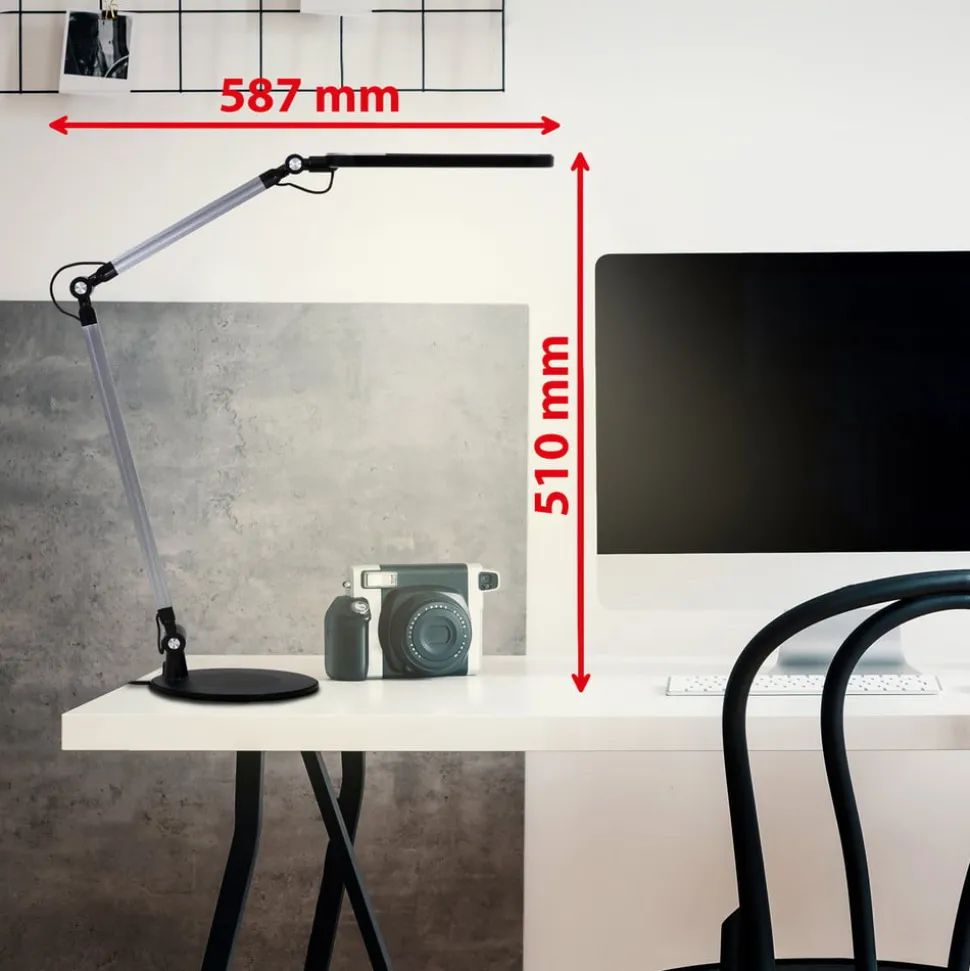 Swan LED tafellamp, CCT, dimbaar