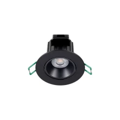 Sylvania LED inbouwlamp Start, zwart, IP44, CCT dimbaar