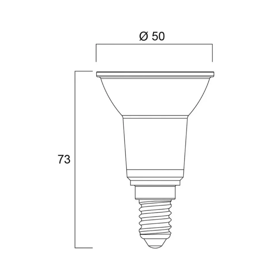 Sylvania LED reflectorlamp E14 4,5W PAR16 4.000K 36° 345lm