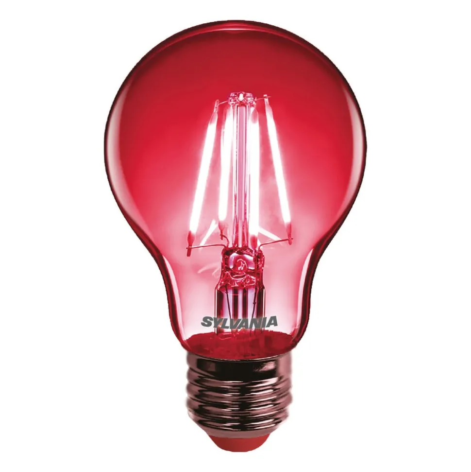 Sylvania ToLEDo Retro LED lamp E27 4.1W rood