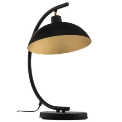Tafellamp 1036, 1-lamp, zwart-goud