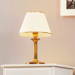 Tafellamp Birmingham gepatineerd Ø 27 cm