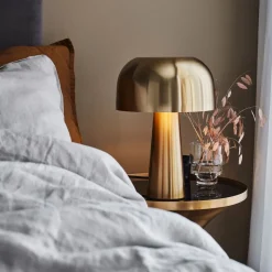 Tafellamp Blanca, brons