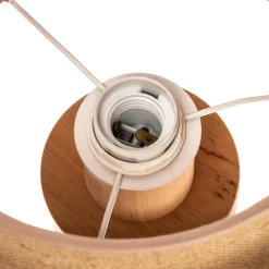 Tafellamp Boho, ecru/jute, hoogte 45 cm