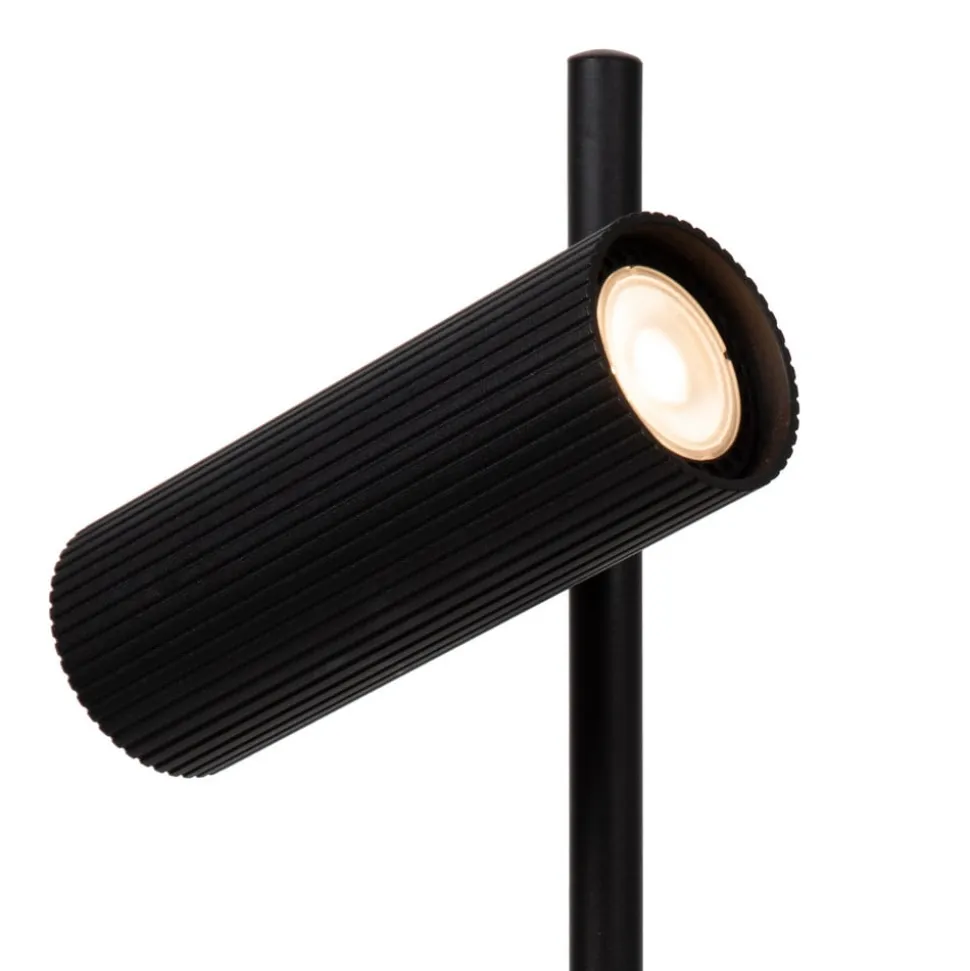 Tafellamp Clubs, kop draai- en zwenkbaar, zwart