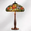 Tafellamp Elaine bloemrijke Tiffany-stijl 64 cm
