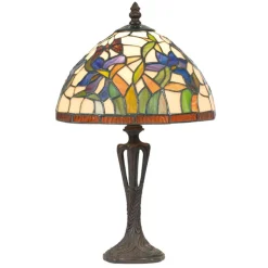 Tafellamp Elanda in Tiffany-stijl, 40 cm