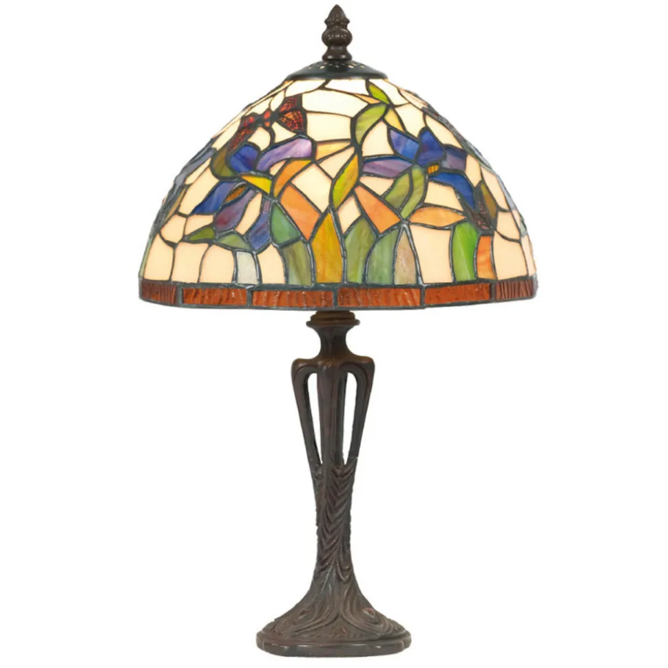 Tafellamp Elanda in Tiffany-stijl, 40 cm