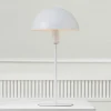 Tafellamp Ellen 20, wit, metaal, fitting E14