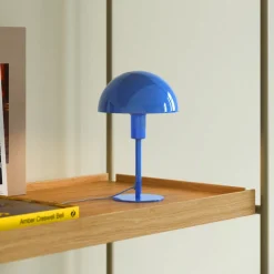 Tafellamp Ellen Mini van metaal, blauw