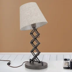 Tafellamp Factory in industriële look