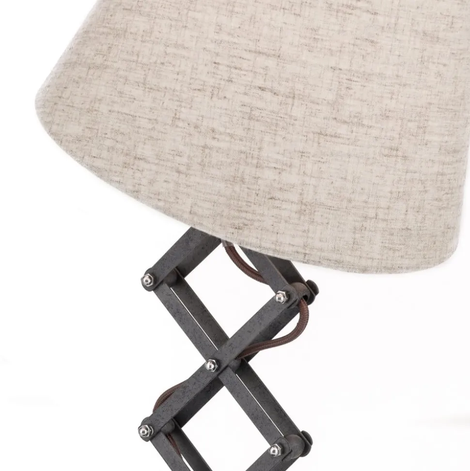 Tafellamp Factory in industriële look