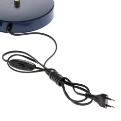 Tafellamp Felix, blauw/goud