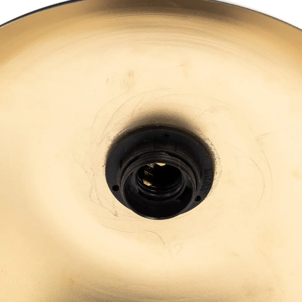 Tafellamp Felix, blauw/goud