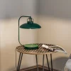 Tafellamp Felix, groen/goud