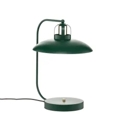 Tafellamp Felix, groen/goud