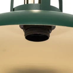 Tafellamp Felix, groen/goud