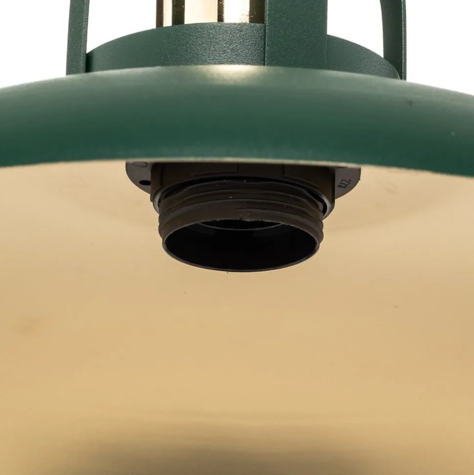 Tafellamp Felix, groen/goud