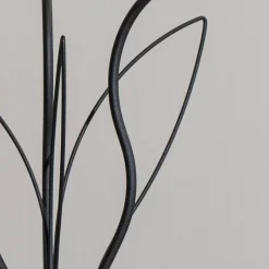 Tafellamp Gloriosa, zwart, glas, 3-lamps