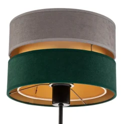 Tafellamp Golden Duo grijs/groen/goud hoogte 50cm