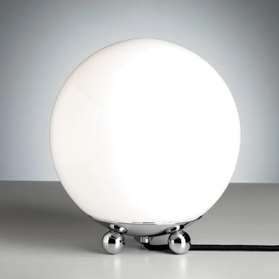 Tafellamp in Art Deco-stijl uit Frankrijk, chroom