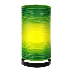 Tafellamp Julie met draad omwikkeld, groen