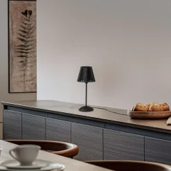 Tafellamp Loris, zwart