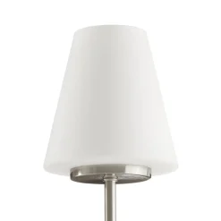 Tafellamp Lucy Big met touchfunctie, wit