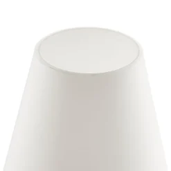 Tafellamp Lucy Big met touchfunctie, wit