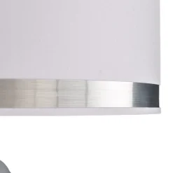 Tafellamp Lund, wit/opaal, hoogte 70 cm