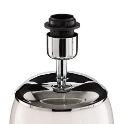 Tafellamp Lund, wit/opaal, hoogte 70 cm