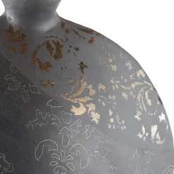 Tafellamp Mary, keramiek en sits, hoogte 50 cm