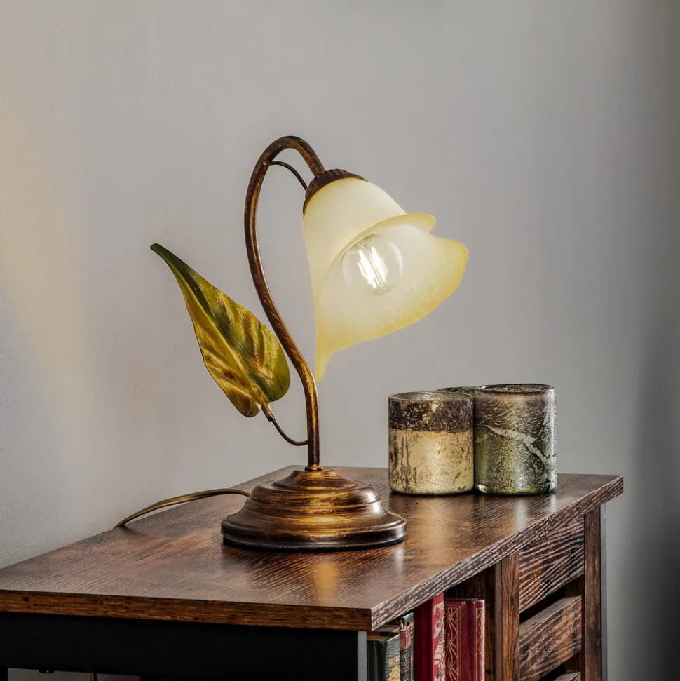 Tafellamp Miranda 1-lamp, brons