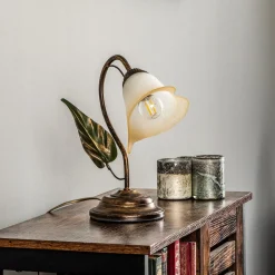 Tafellamp Miranda 1-lamp, brons