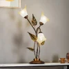 Tafellamp Miranda 3-lamps, brons