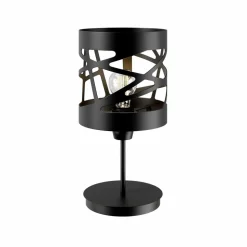 Tafellamp Module Frez Patroonscherm Ø17,5cm zwart