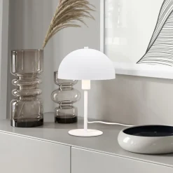 Tafellamp NOLA, hoogte 30 cm, wit