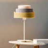 Tafellamp Pastell Trio geel/grijs/lichtgrijs 50cm